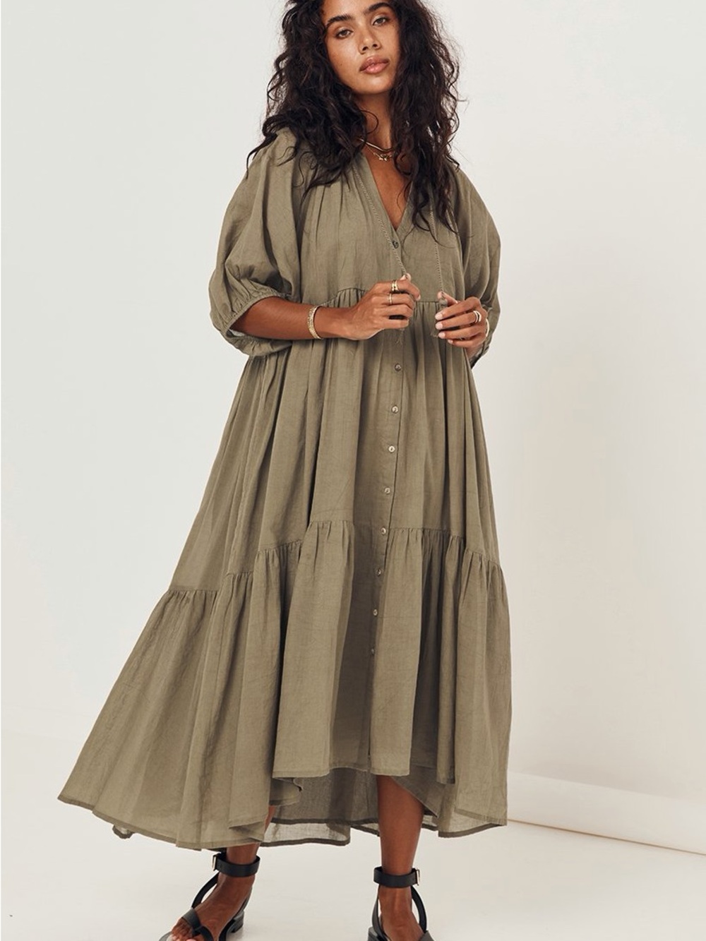Spell Honey Smock Dress